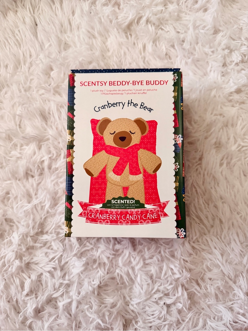 Scentsy Cranberry the Bear - Scented Plush